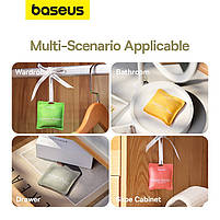 Ароматизатор Baseus Margaret Series Car Air Freshener Cedar Oud Frosted Gray, фото 8