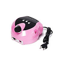 Професійний фрезер 202 plus (Рожевий) на 60 Вт, 45 000 об. з дисплеєм - для манікюру та педикюру