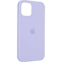 Чохол Fiji Silicone Case для Apple iPhone 15 Pro Max бампер накладка Soft Touch з мікрофіброю Light Purple