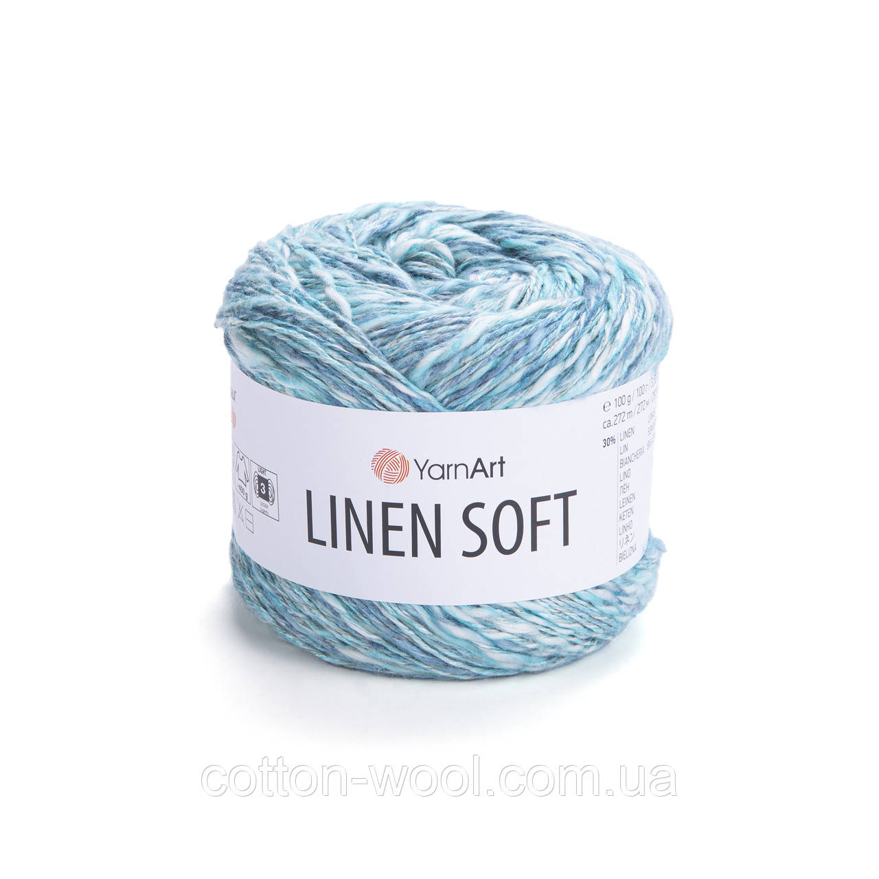 Yarnart Linen Soft (Лінен софт) 7408