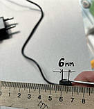 Зарядное устройство для электробритвы Philips (HQ8505/6070/6075/6090) 15V (6мм між контактами), фото 3