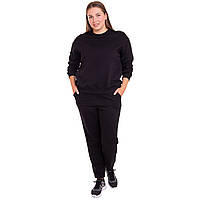 Костюм спортивний жіночий STIM Торіння (Батал) CO-3988 розмір 2XL колір чорний pm