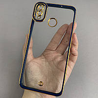 Чехол для Honor 8x / JSN-L21 прозрачный чехол с окантовкой на телефон хонор 8х синий l9j