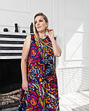 Довгий сарафан Марта різнокольоровий 60 р, фото 5