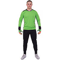 Форма футбольного вратаря Zelart CO-7101 размер XL цвет зеленый ar