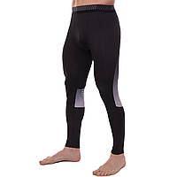 Компрессионные штаны тайтсы для спорта LIDONG UA-501-1 размер L цвет черный-серый ar