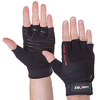 Перчатки спортивные Zelart SB-161567 размер S цвет черный pm