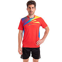 Комплект одежды для тенниса мужской футболка и шорты Lingo LD-1822A размер 2XL цвет красный pm
