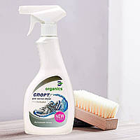 Безбарвний засіб Organics Sport для чищення взуття (активна органічна піна для чистки)
