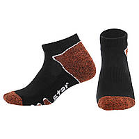 Носки спортивные укороченные STAR TO102 цвет черный-красный ar