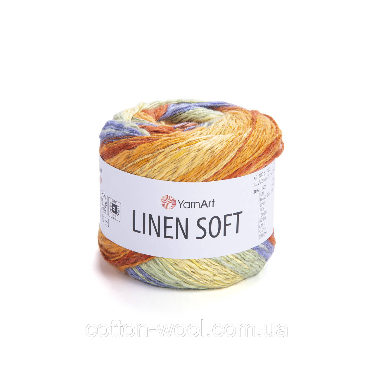 Yarnart Linen Soft (Лінен софт) 7412