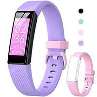 Фитнес-трекер для детей Fitness Tracker Y99C Водонепроницаемые смарт-часы для девочек со сменным ремешком