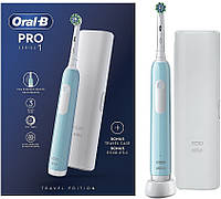 Электрическая зубная щетка Oral-B D305.513.3 Pro Series 1 Caribbean Blue (насадка Cross Action)