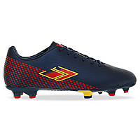 Бутсы футбольная обувь DIFFERENT SPORT SG-301309-2 размер 42 цвет темно-синий-желтый ar