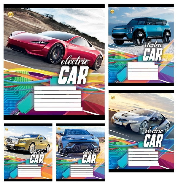 Набір зошитів 18арк. клітинка Тетрада, уп.20шт. 41206