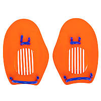 Лопатки для плавания гребные YINGFA Y-H01 цвет оранжевый pm