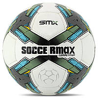 Мяч футбольный SOCCERMAX FB-4194 цвет белый-зеленый pm