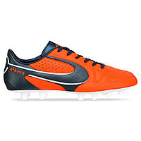Бутсы футбольные Aikesa N-9-40-44 размер 42 цвет оранжевый-серый ar