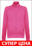 Чоловіча кофта на блискавці малинова легка Fruit of the Loom, XL, фото 2