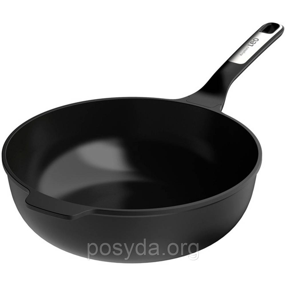 Сковорода-вок без кришки Berghoff Leo Phantom 30 см 3950581, фото 1