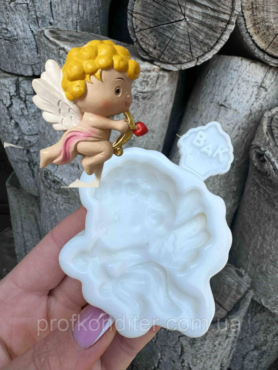 Ексклюзив! Силіконовий молд для шоколаду та ін "Амур №1", фото 1