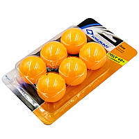 Набор мячей для настольного тенниса DONIC JADE 40+ MT-618378 6шт оранжевый ar