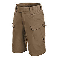 Тактические шорты Helikon-Tex OTS 11" VersaStretch Lite - Mud Brown,мужские военные коричневые шорты