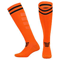 Гетры футбольные SPOINT CJM621 цвет оранжевый-черный pm