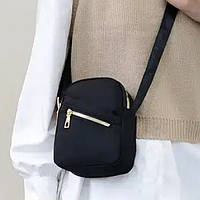 Женская сумка Кросс-боди Brand Jingpin Для Телефона Черная Нейлоновая
