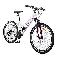 Велосипед Forte Aurora Women Bicycle МТВ 26"/15" біло-рожевий