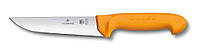 Ніж кухонний Victorinox Swibo, Butcher, широкий, помаранчевий, 18 см