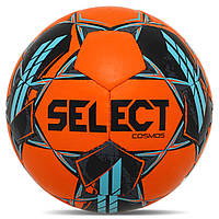 Мяч футбольный SELECT COSMOS V23 COSMOS-4OR цвет оранжевый-голубой pm