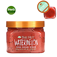 Tree Hut, Shea Sugar Scrub, Watermelon, цукровий скраб із маслом ши, кавун, 510 г