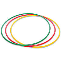 Обруч цельный гимнастический пластиковый Zelart PK-5048-75 цвета в ассортименте pm