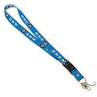 Шнурок для ключей на шею BMW Zelart M-4559-9 50см синий pm