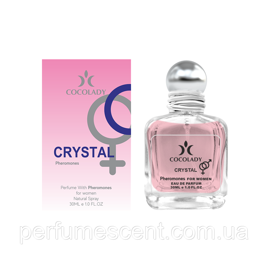 Парфуми жіночі Crystal Pheromones Cocolady 30ml (аромат схожий на Versace Bright Crystal)