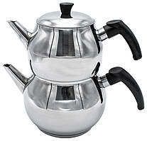 Чайник подвійний турецький Viviana aile (1,5 л + 0,95 л)
