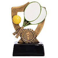 Статуетка нагородна спортивна Великий теніс Zelart C-1231-C pm