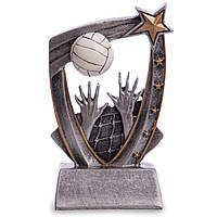 Статуэтка наградная спортивная Волейбол Zelart C-3310-C1 pm