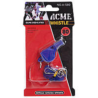 Свисток судейский пластиковый ACME A-580 цвета в ассортименте pm