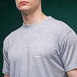 Футболка Basic Military T-shirt. Сірий. Розмір S, фото 4