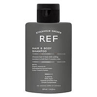 Шампунь-гель для душа мужской REF Hair & Body Shampoo 100мл, 285 мл, 1000 мл