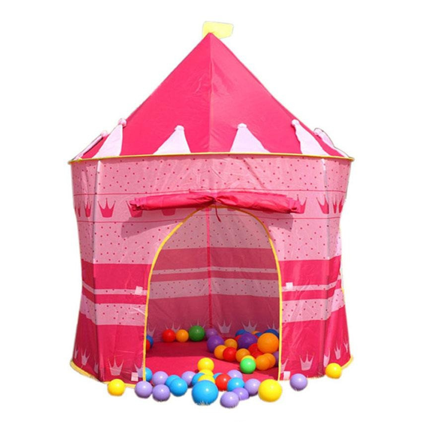 Дитячий намет ігровий Рожевий Замок принцеси намет для дому та вулиці GDD