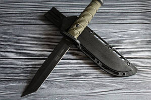 Самурайський ніж хакі з чохлом 30 см