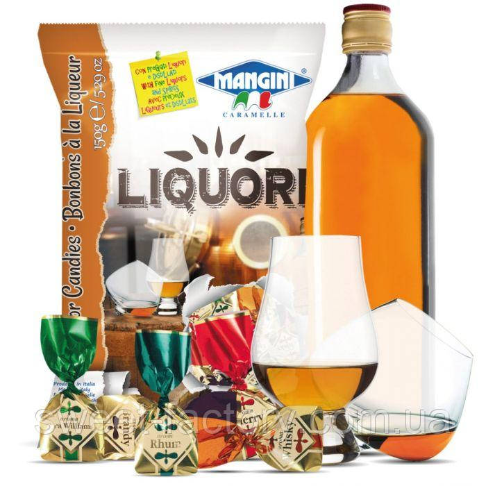 Цукерки Mangini Caramelle Liquore 150g