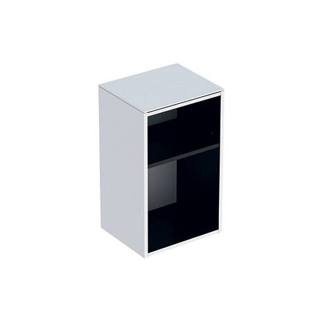 SMYLE SQUARE тумба 36*60*29,9см, відчинена, білий/фарбований глянець Арт. 500.358.00.1, фото 1