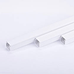 LHD 17x17 Кабельний канал з ПВХ білого кольору 17х17мм; Серія LH, довжина 2м