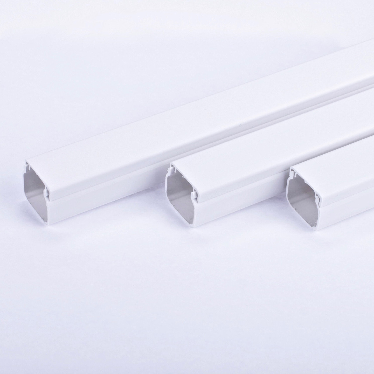 LHD 20x20 Кабельний канал з ПВХ білого кольору 20х20мм; Серія LH, довжина 2м, фото 1