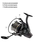 Котушка Brain Mission SE Reel 8000 12 + 1 BB 4.1: 1, фото 6
