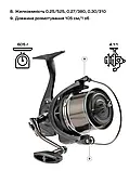Котушка Brain Mission SE Reel 8000 12 + 1 BB 4.1: 1, фото 7
